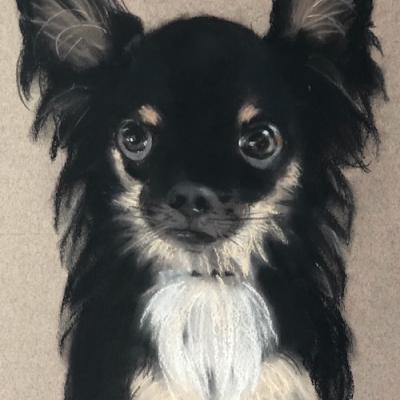 Pastel de Françoise Mazza